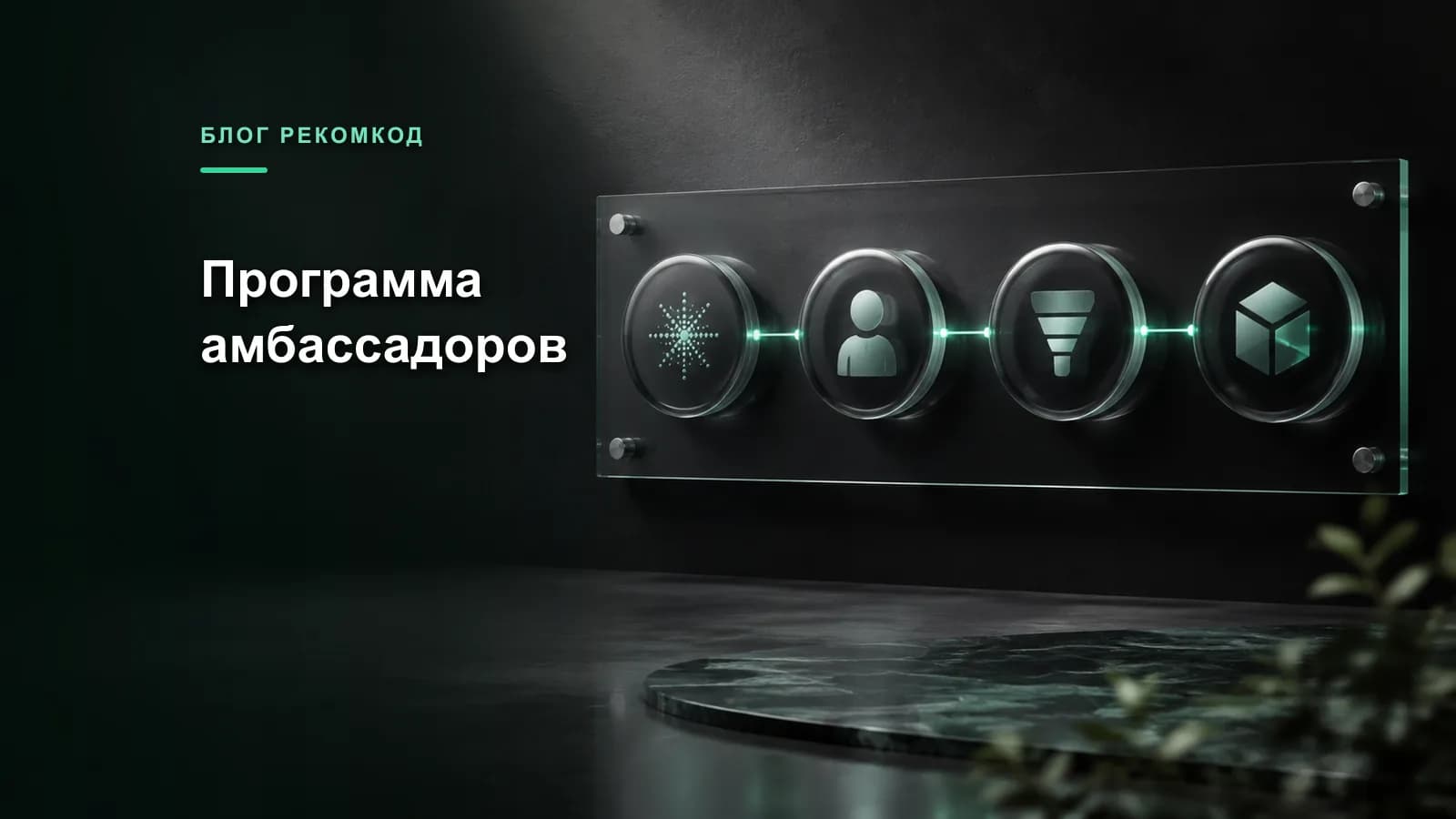 Схема пути программы амбассадоров от доверия к подтверждённой сделке