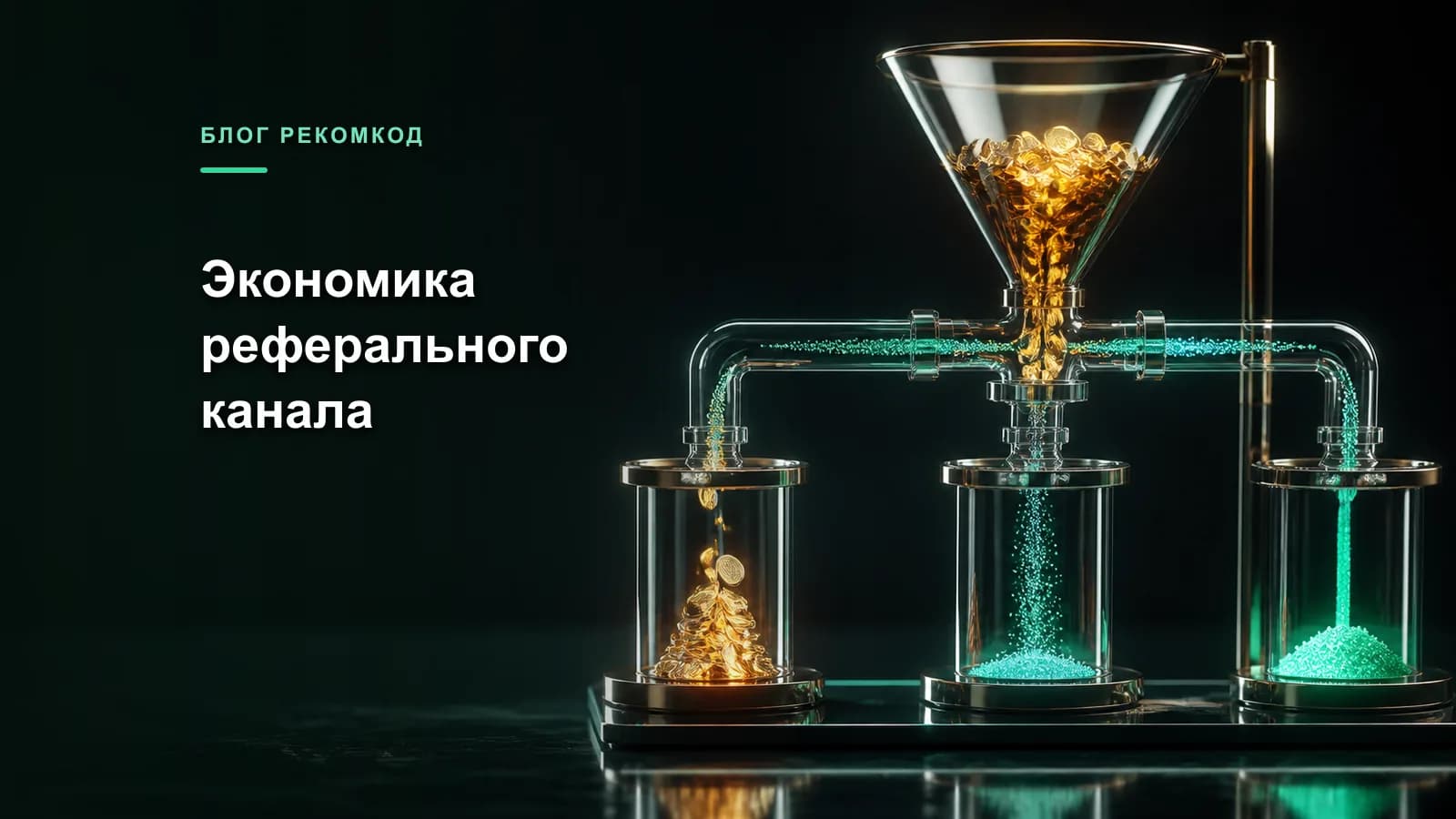 Схема расчёта экономики реферального канала