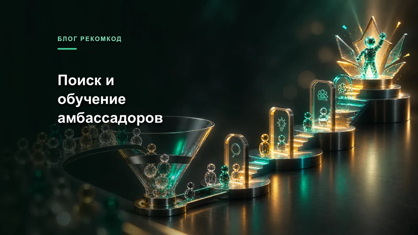 Путь поиска, отбора и обучения амбассадоров